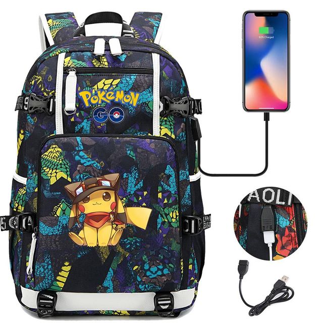 Pokémon Rucksack mit Smartphone Ladefunktion kaufen