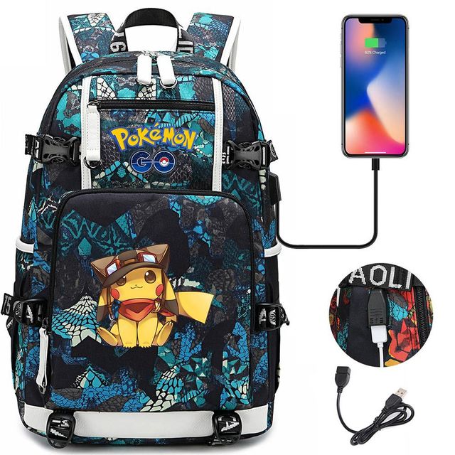 Pokémon Rucksack mit Smartphone Ladefunktion kaufen