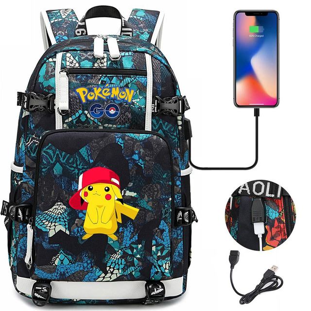 Pokémon Rucksack mit Smartphone Ladefunktion kaufen