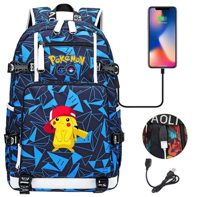 Pokémon Rucksack mit Smartphone Ladefunktion kaufen