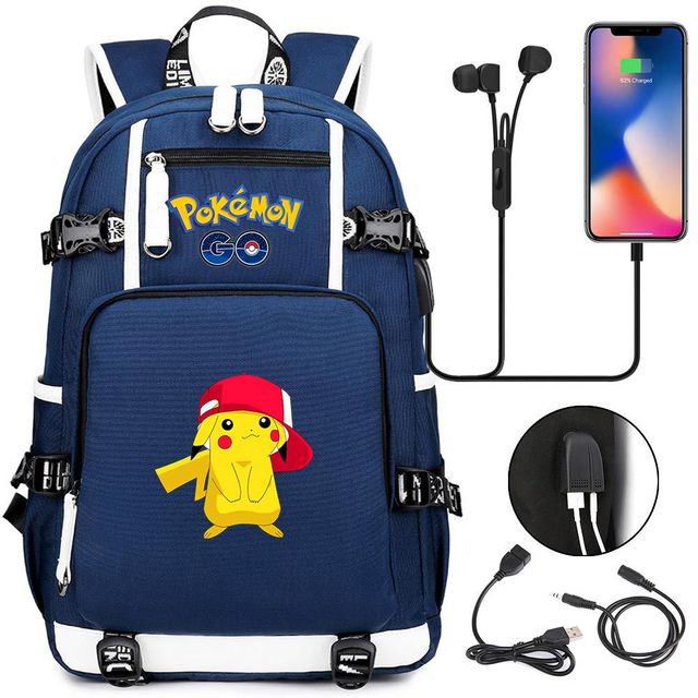 Pokémon Rucksack mit Smartphone Ladefunktion kaufen