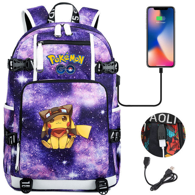 Pokémon Rucksack mit Smartphone Ladefunktion kaufen