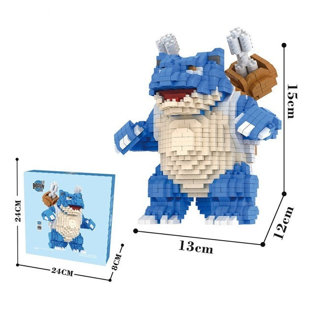 Turtok Blastoise Klemm-Baustein Spielzeug Figur (1980 Bausteine) kaufen