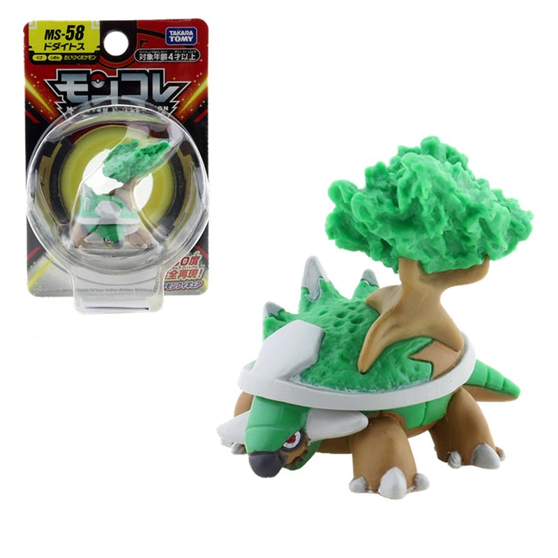 Figurine Torterra Pokémon - Miniature Dinosaures 8x12 cm