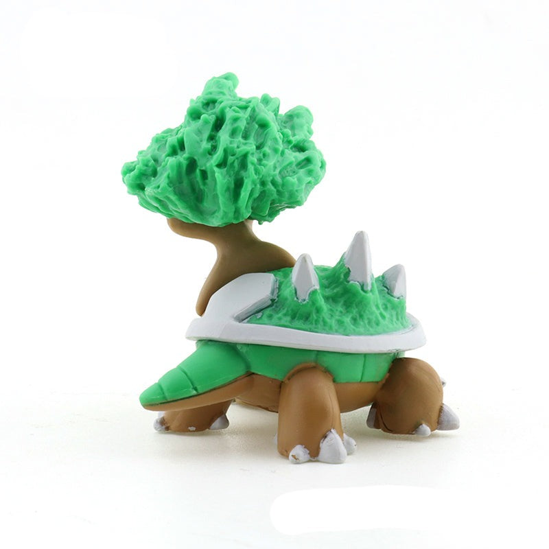 Figurine Torterra Pokémon - Miniature Dinosaures 8x12 cm