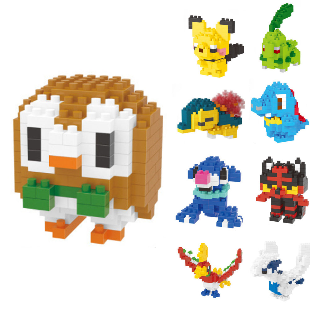 Figuras de blocs de construction Klemm - Pokémon à assembler