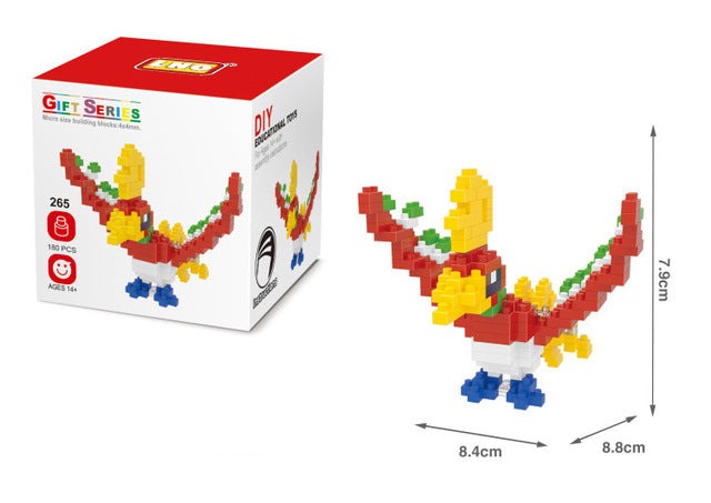 Klemm-Baustein Figuren - Feurigel, Endivie, Karnimani, Ho-Oh, Bauz, Robball oder Flamiau kaufen