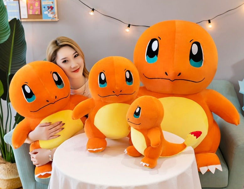 Peluche Charmander XXL - 75 cm et 90 cm, le compagnon idéal des fans de Pokémon