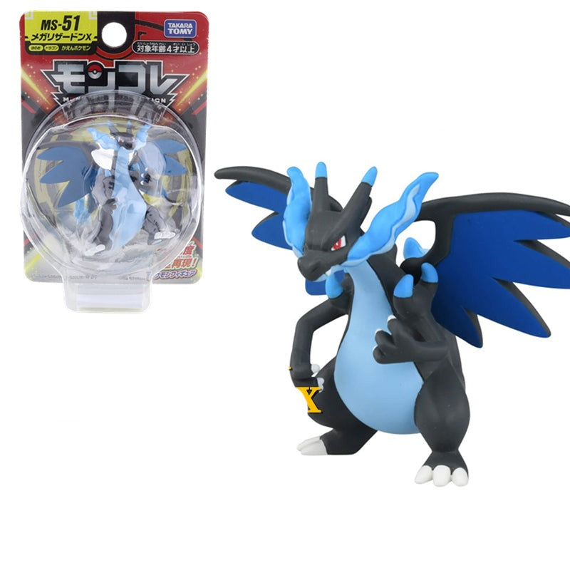 Figurine Mega Charizard X - Collection Pokémon EX