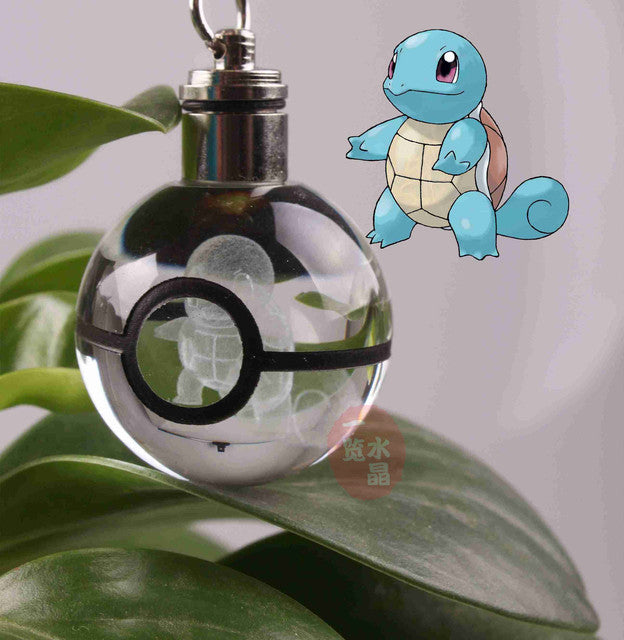 Colgante Pokebola Lumineux avec Motifs Pokémon