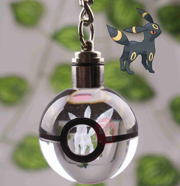 Pokeball Anhänger mit Pokemon Motiven und Farbwechsel kaufen