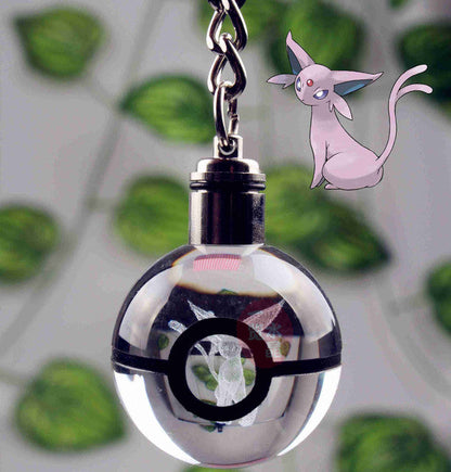 Colgante Pokebola Lumineux avec Motifs Pokémon