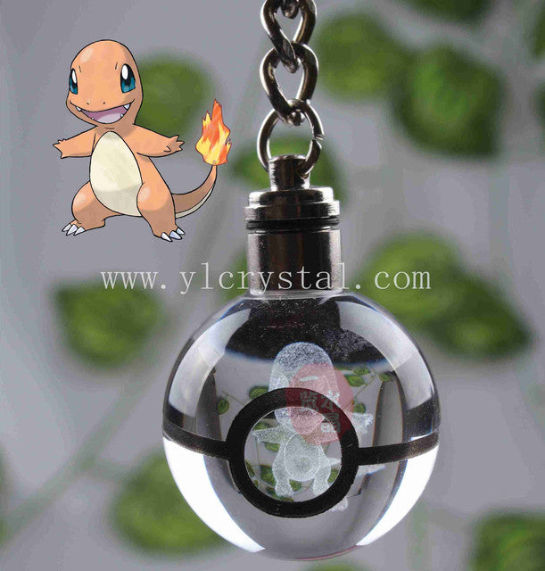 Colgante Pokebola Lumineux avec Motifs Pokémon