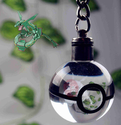 Colgante Pokebola Lumineux avec Motifs Pokémon