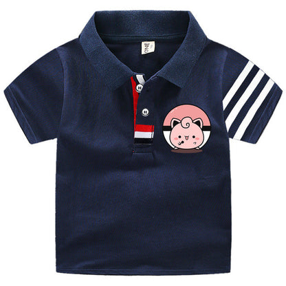 Pokemon Polo Shirts für Kinder mit vielen verschiedenen Motiven für den Sommer kaufen