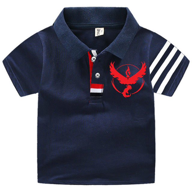 Pokemon Polo Shirts für Kinder mit vielen verschiedenen Motiven für den Sommer kaufen