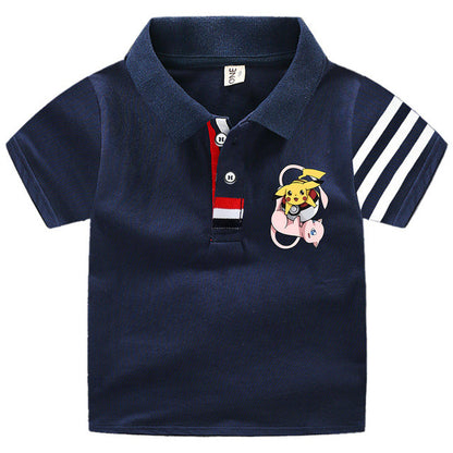 Pokemon Polo Shirts für Kinder mit vielen verschiedenen Motiven für den Sommer kaufen