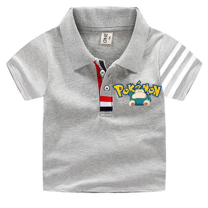 Pokemon Polo Shirts für Kinder mit vielen verschiedenen Motiven für den Sommer kaufen