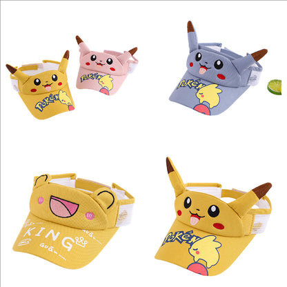 Gorro de Protection Solaire Pikachu pour Enfants - Été et Vacances