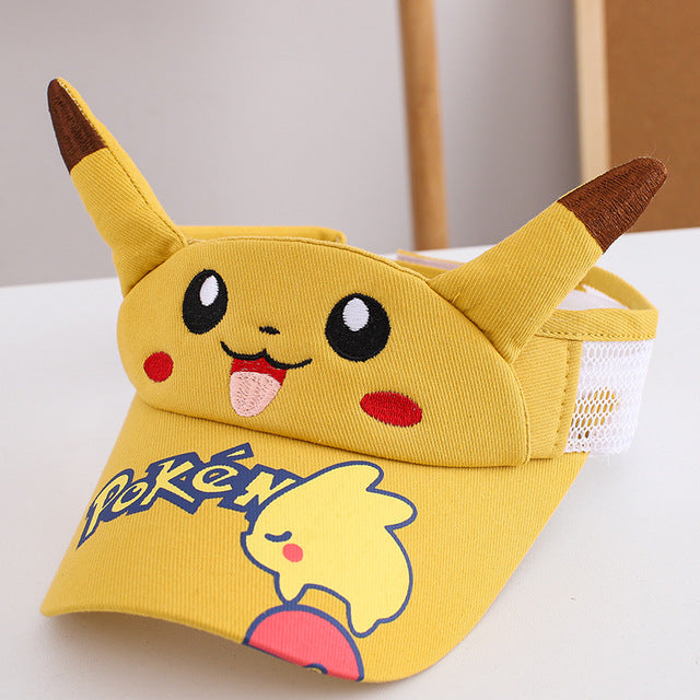 Pikachu Kinder Sonnenschutz Cap - ideal für den Sommer und Urlaub kaufen