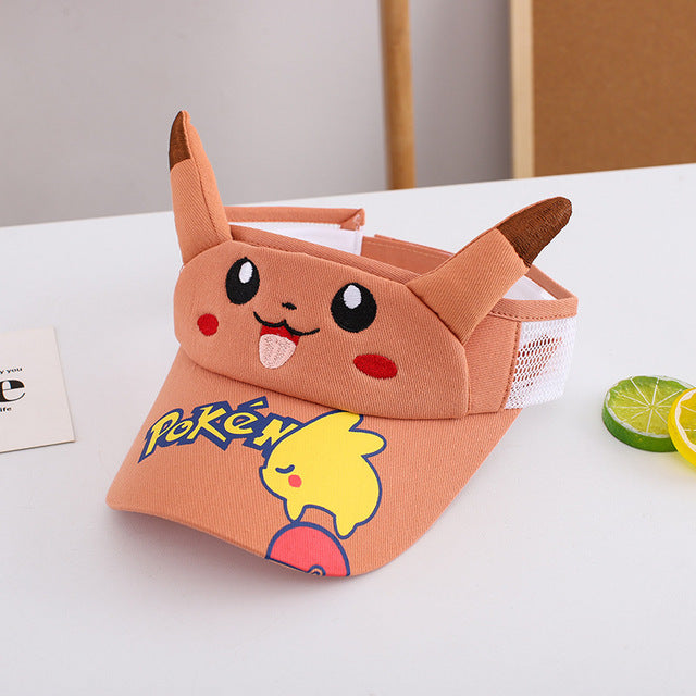 Pikachu Kinder Sonnenschutz Cap - ideal für den Sommer und Urlaub kaufen