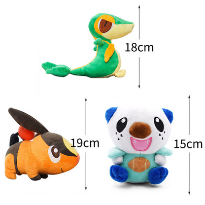 3-teilige Pokémon Plüschfiguren Regionen-Sammlung kaufen