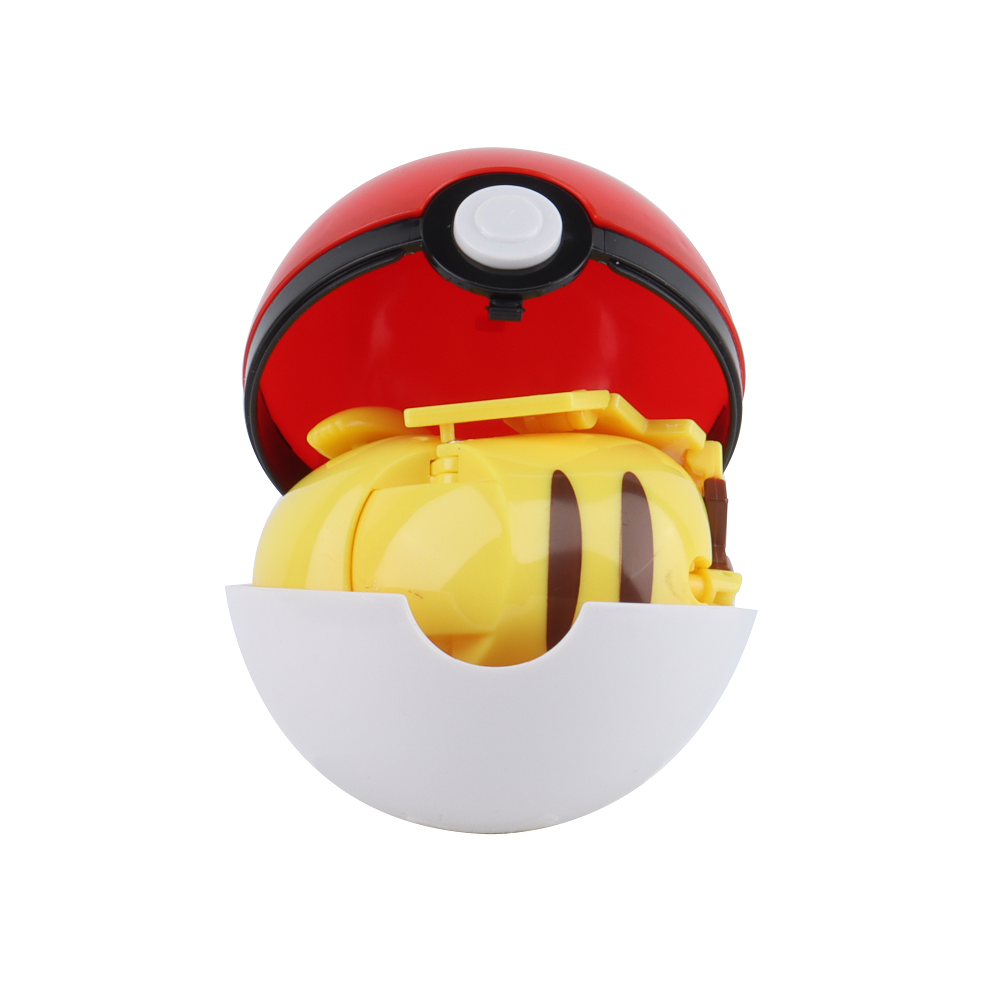 Jeu de figurines Pokémon avec Pokéballs - 2 personnages à collectionner