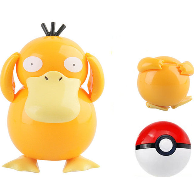 Jeu de figurines Pokémon avec Pokéballs - 2 personnages à collectionner