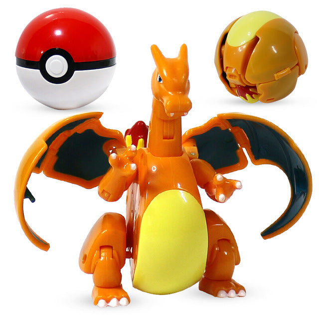 Jeu de figurines Pokémon avec Pokéballs - 2 personnages à collectionner