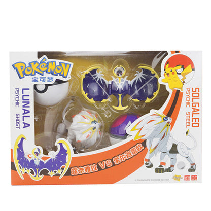 Pokemon Spielzeug Set mit 2x Figur und 2x Pokeball (verschiedene Motive zur Wahl) kaufen