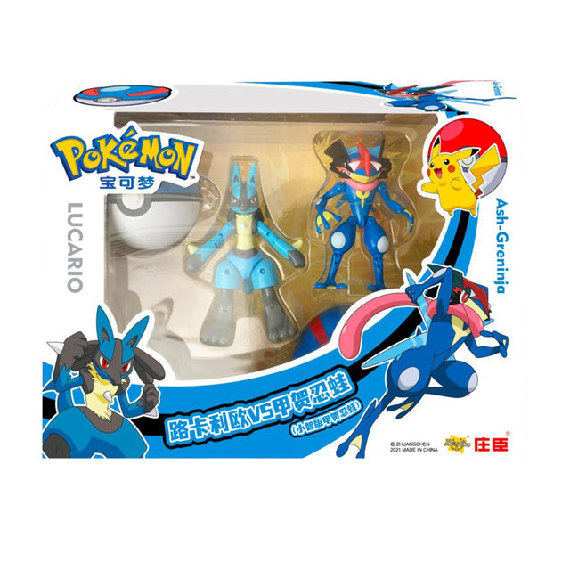 Pokemon Spielzeug Set mit 2x Figur und 2x Pokeball (verschiedene Motive zur Wahl) kaufen