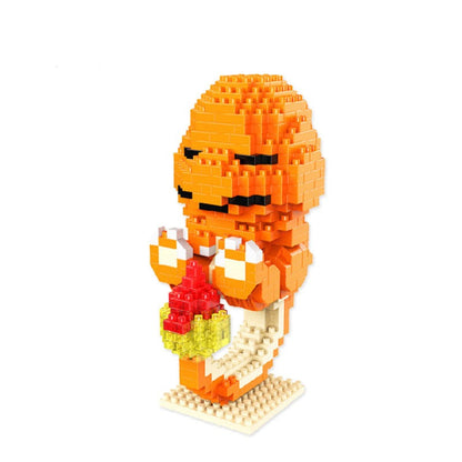 Figurine de Construction Nanoblock Charmander Pokémon - 609 Pièces à Assembler