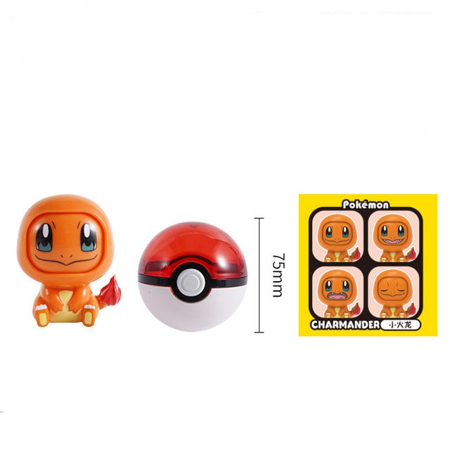 Pokémon Pokéball mit gesichtswechselnder Pokémonfigur kaufen