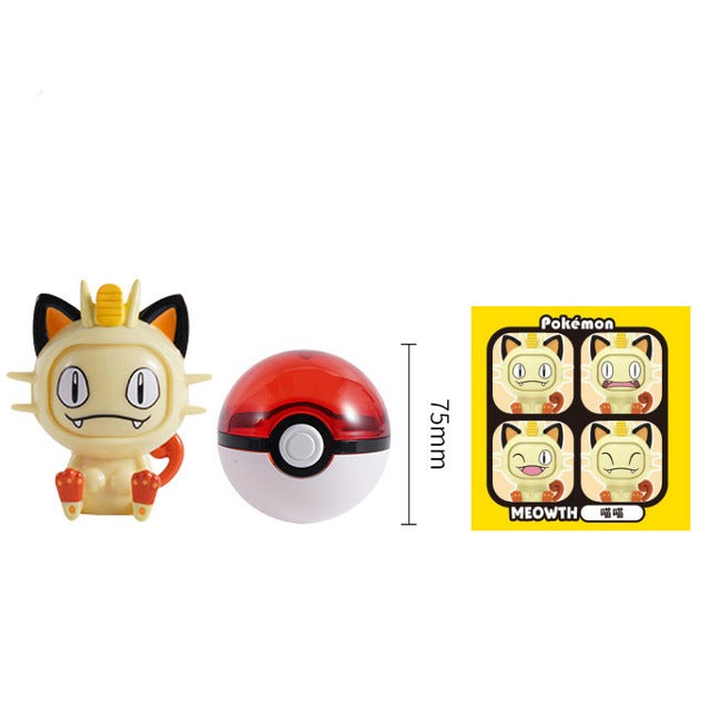 Pokémon Pokéball mit gesichtswechselnder Pokémonfigur kaufen