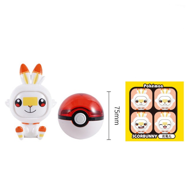 Pokémon Pokéball mit gesichtswechselnder Pokémonfigur kaufen