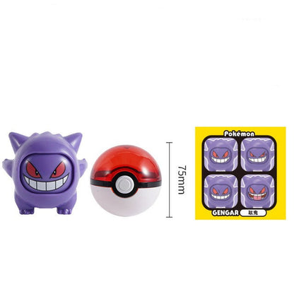 Pokémon Pokéball mit gesichtswechselnder Pokémonfigur kaufen