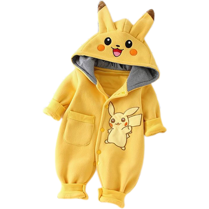 Pélelé Bébé Pikachu Joyeux - Le Costume Adorable pour Câlins