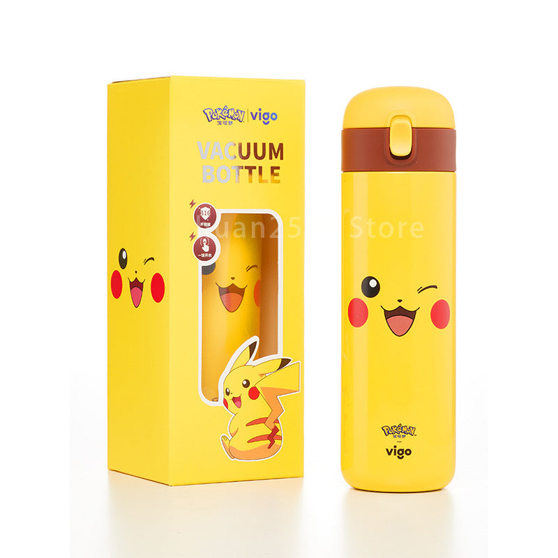 Bouteille Isotherme Pokémon Pikachu 450 ml - Fun et Pratique!