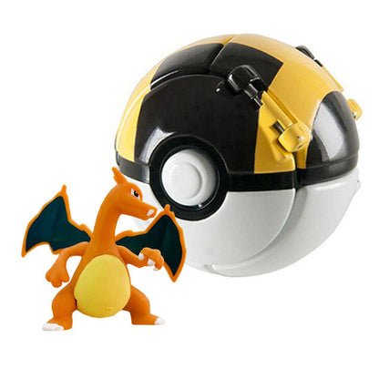 Pokeball mit Figur - viele verschiedene Motive zur Auswahl kaufen