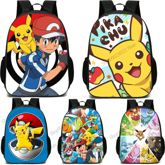 Mochila Pokémon pour enfants - Avventure colorées à l'école