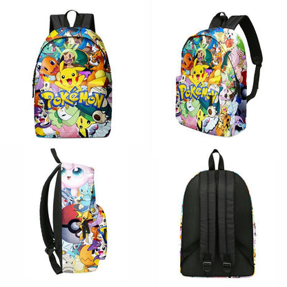 Sac à dos Pikachu avec étui à stylos pour l'école