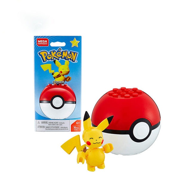 Pokémon Mega Construx Bauset mit Figur und Pokéball kaufen