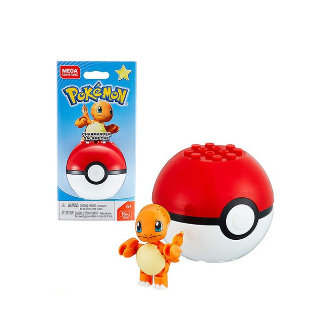 Pokémon Mega Construx Bauset mit Figur und Pokéball kaufen