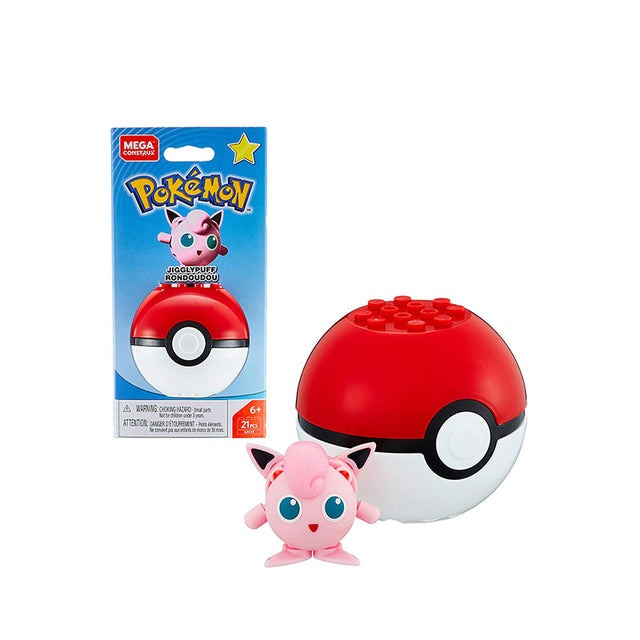 Pokémon Mega Construx Bauset mit Figur und Pokéball kaufen