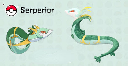 Serperior Serpiroyal peluche Pokemon (aprox. 110cm)