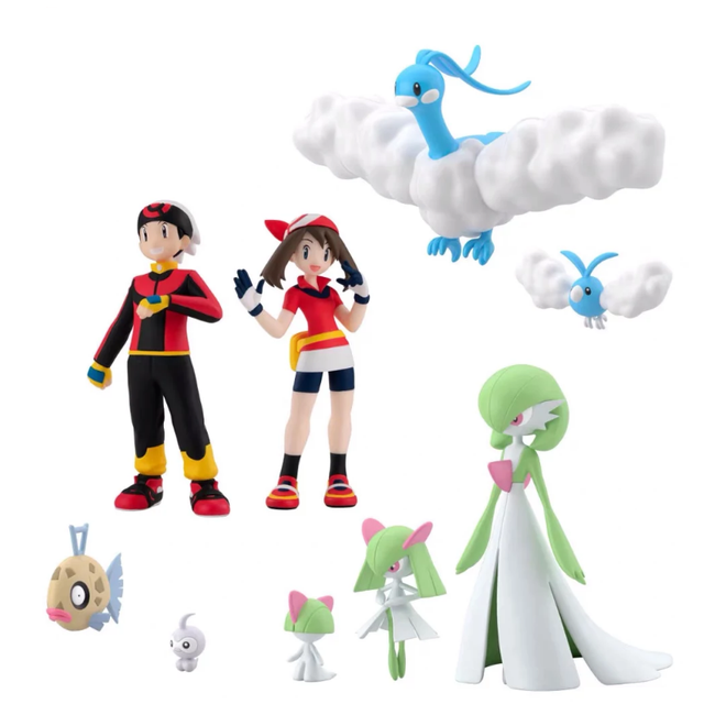 Pokémon Figuren mit Trainer und Pokemon - verschiedene Motive kaufen