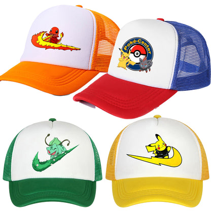 Gorras de béisbol Pikachu Pokémon pour toute la famille