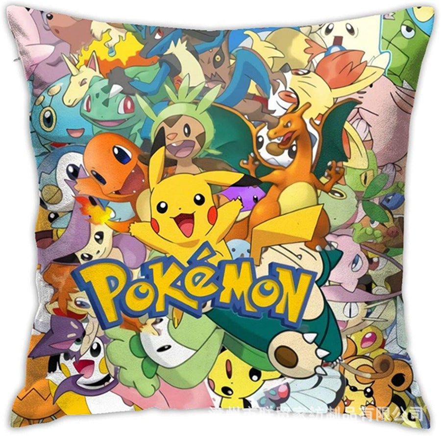 Housses de Coussin Pokémon Pikachu - 22 Motifs Enchantés