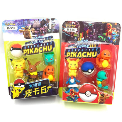 Gomme Pokémon Pikachu 3 en 1 - Set Amusant et Pratique