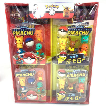 Gomme Pokémon Pikachu 3 en 1 - Set Amusant et Pratique